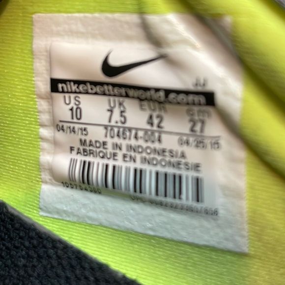 Nike Free 5.0 TR Fit 5 Black Athletic Running Shoes 704674-004 Women’s Size 10 - Picture 11 of 12